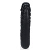 Real Rock Double Gode U Shape 12 x 3cm Noir